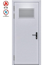 Дверь противопожарная однопольная стальная