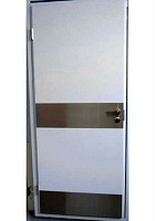 Отбойная пластина из нержавеющей стали 690х300