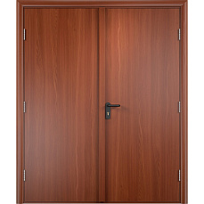 Внутренняя противопожарная глухая дверь Итальянский орех