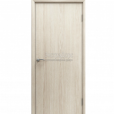 Дверь противопожарная с отделкой из МДФ однопольная EI 30 с выпадающим порогом под дерево