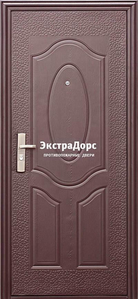 Дверь противопожарная утепленная металлическая глухая EI 30 с ламинатом в Солнечногорске  купить