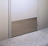 Отбойная пластина из нержавеющей стали 290х200